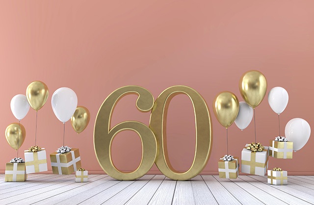 60歳お祝いイメージ