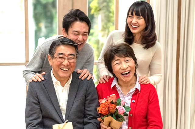 家族のお祝い