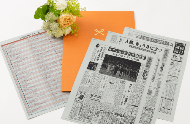 お誕生日新聞「ポケットプラン」